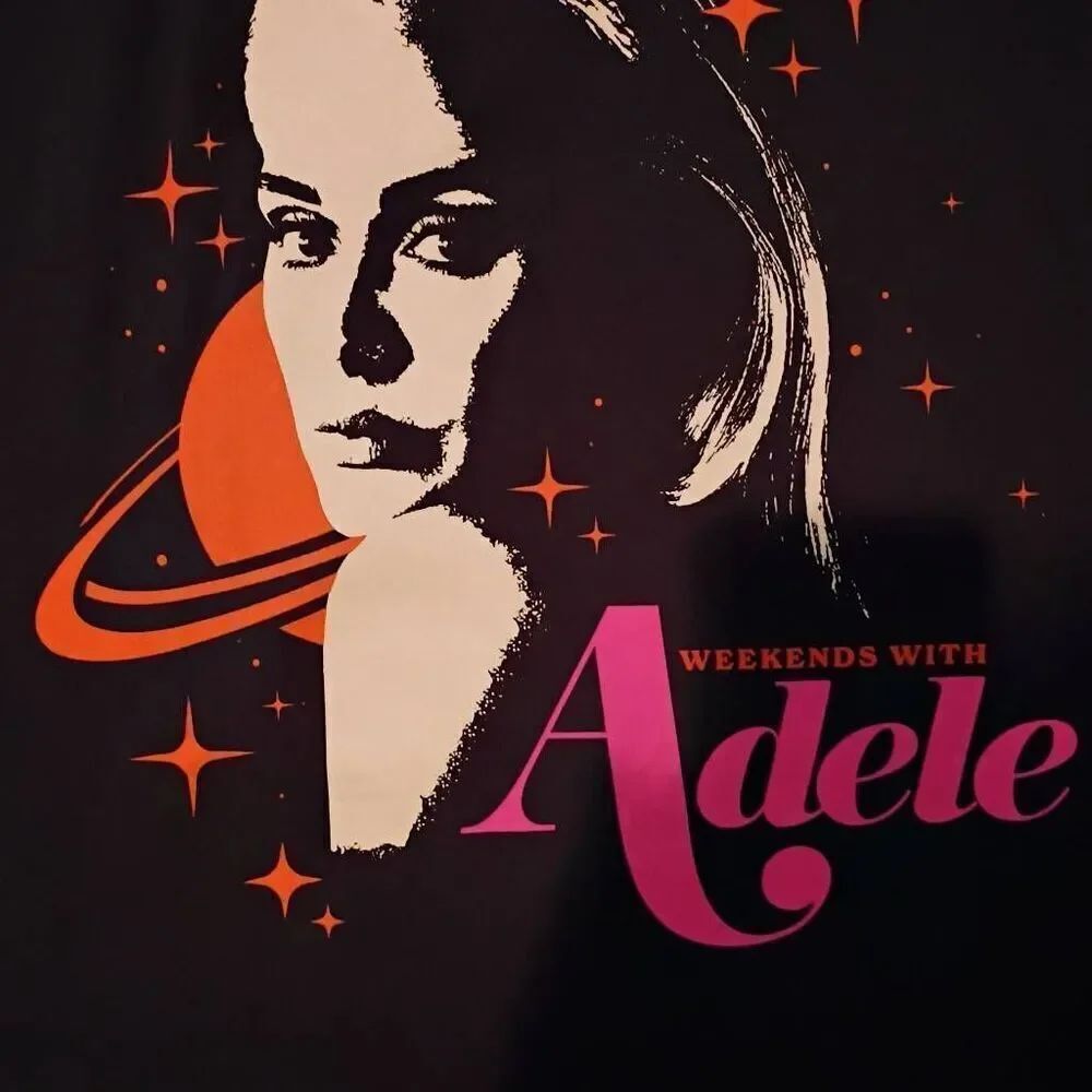 Adele Las Vegas Concert T-shirt Large